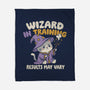 Wizard In Training-None-Fleece-Blanket-Popnotic