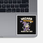 Wizard In Training-None-Glossy-Sticker-Popnotic