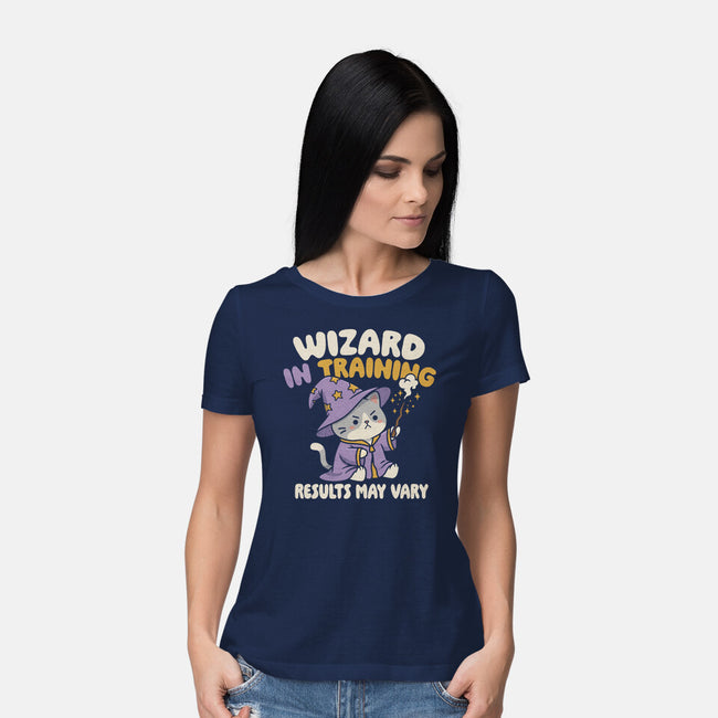 Wizard In Training-Womens-Basic-Tee-Popnotic