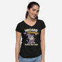 Wizard In Training-Womens-V-Neck-Tee-Popnotic