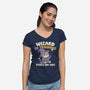 Wizard In Training-Womens-V-Neck-Tee-Popnotic