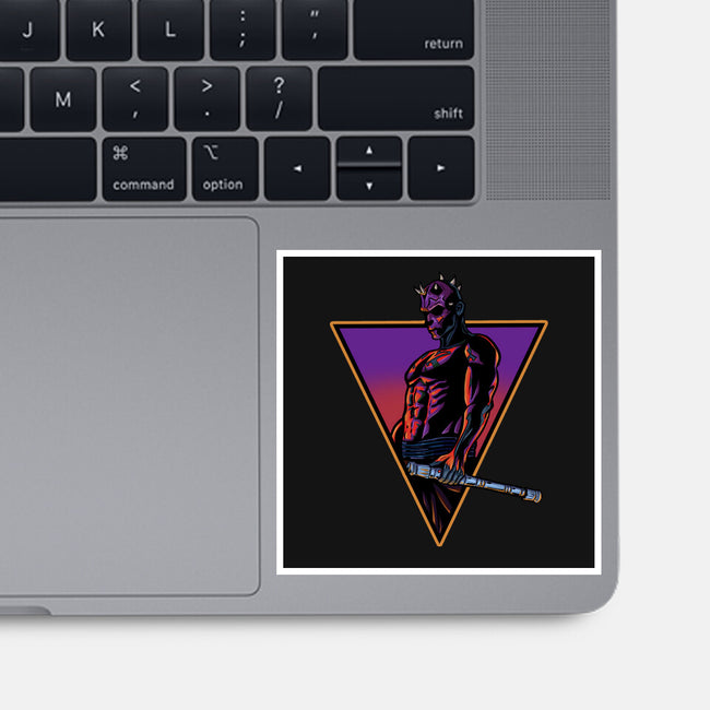 Meditative Maul-None-Glossy-Sticker-nickzzarto