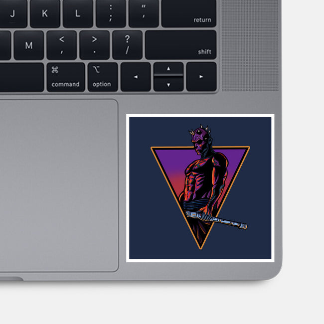 Meditative Maul-None-Glossy-Sticker-nickzzarto