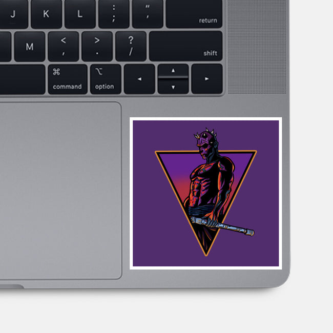 Meditative Maul-None-Glossy-Sticker-nickzzarto