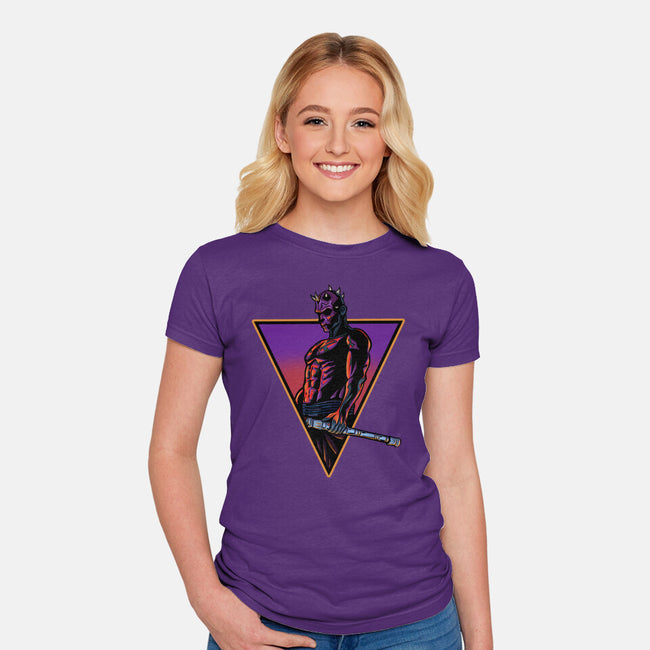 Meditative Maul-Womens-Fitted-Tee-nickzzarto