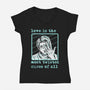 Curse Love-Womens-V-Neck-Tee-nickzzarto