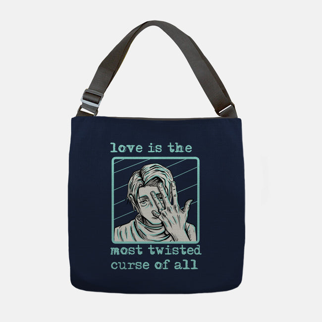 Curse Love-None-Adjustable Tote-Bag-nickzzarto