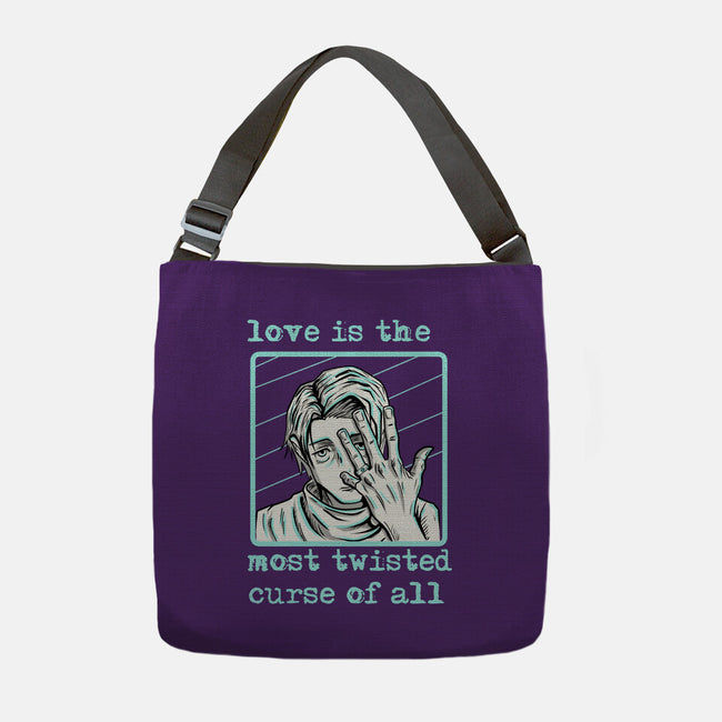 Curse Love-None-Adjustable Tote-Bag-nickzzarto