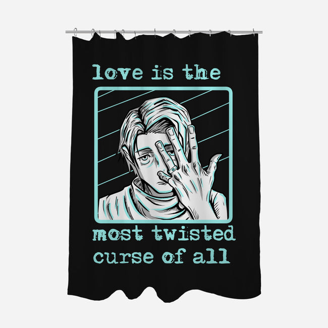 Curse Love-None-Polyester-Shower Curtain-nickzzarto