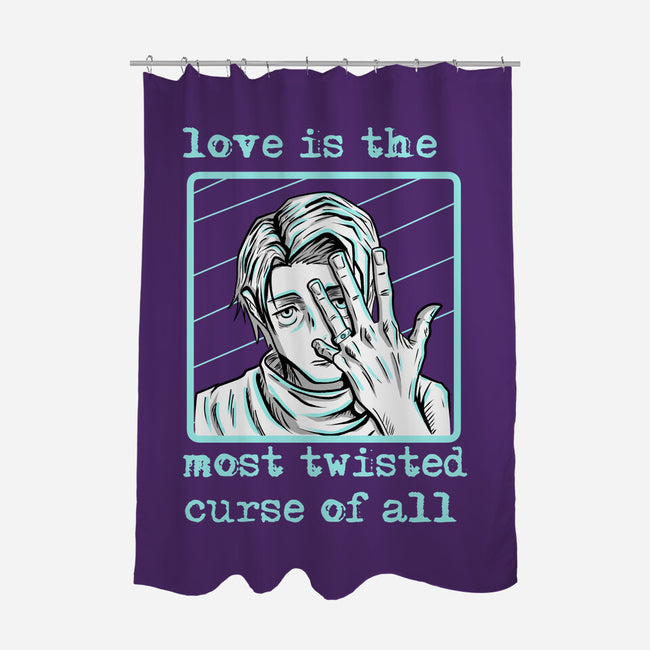 Curse Love-None-Polyester-Shower Curtain-nickzzarto