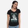 Curse Love-Womens-V-Neck-Tee-nickzzarto