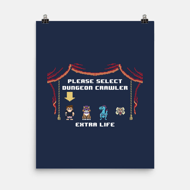 Select Your Crawler-None-Matte-Poster-jrberger