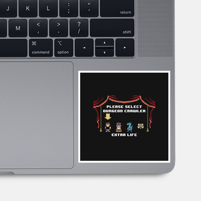 Select Your Crawler-None-Glossy-Sticker-jrberger