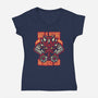 Maul's Revenge-Womens-V-Neck-Tee-jrberger