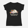 This Coffee Needs To Hit-Womens-V-Neck-Tee-koalastudio