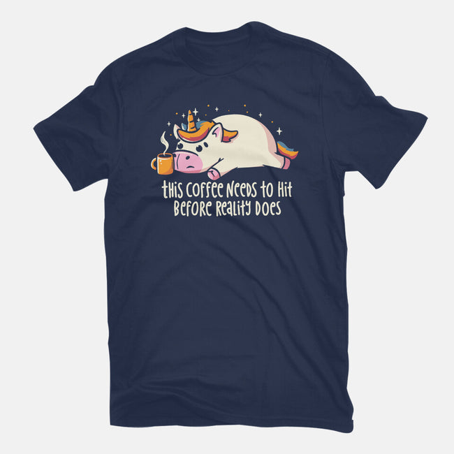 This Coffee Needs To Hit-Womens-Fitted-Tee-koalastudio