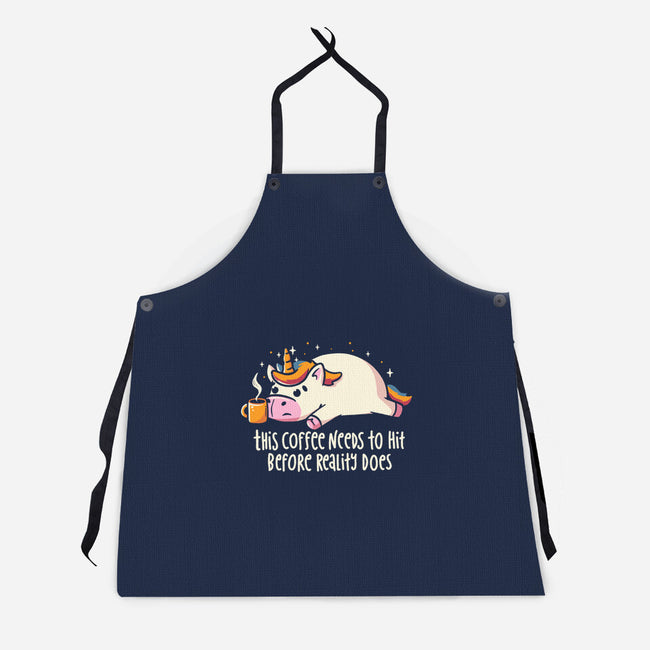 This Coffee Needs To Hit-Unisex-Kitchen-Apron-koalastudio