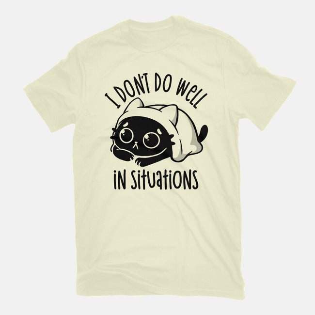 I Don’t Do Well In Situations-Mens-Basic-Tee-koalastudio