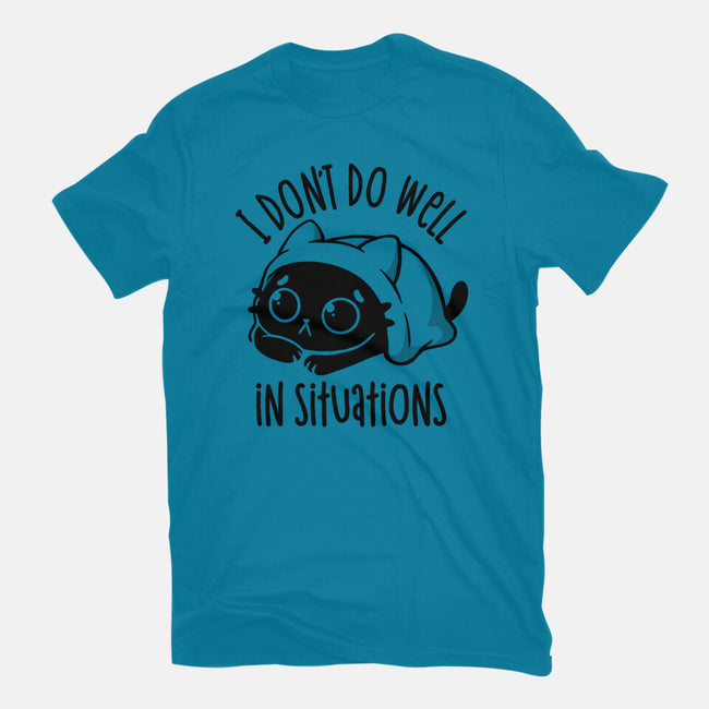 I Don’t Do Well In Situations-Mens-Basic-Tee-koalastudio