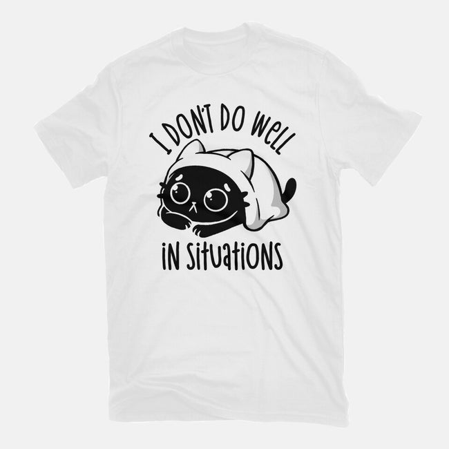 I Don’t Do Well In Situations-Womens-Fitted-Tee-koalastudio