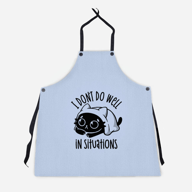 I Don’t Do Well In Situations-Unisex-Kitchen-Apron-koalastudio