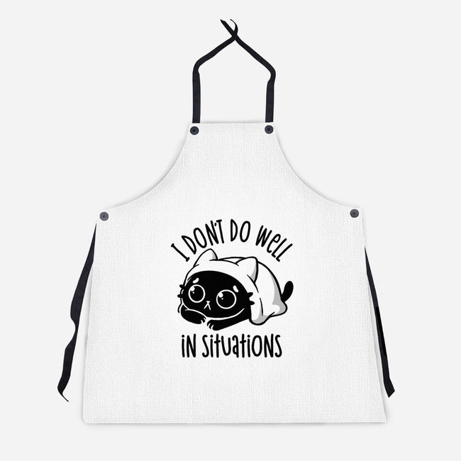 I Don’t Do Well In Situations-Unisex-Kitchen-Apron-koalastudio