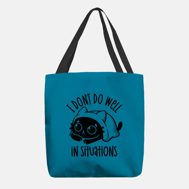 I Don’t Do Well In Situations-None-Basic Tote-Bag-koalastudio