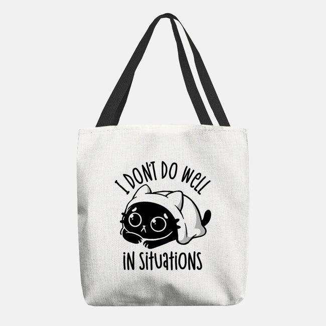 I Don’t Do Well In Situations-None-Basic Tote-Bag-koalastudio