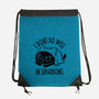 I Don’t Do Well In Situations-None-Drawstring-Bag-koalastudio