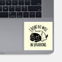 I Don’t Do Well In Situations-None-Glossy-Sticker-koalastudio