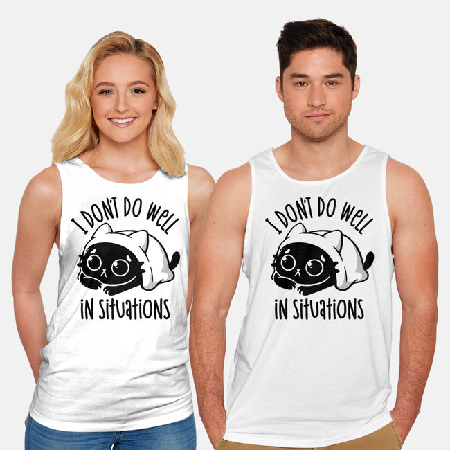 I Don’t Do Well In Situations-Unisex-Basic-Tank-koalastudio
