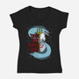 The Sea Witch-Womens-V-Neck-Tee-goodidearyan