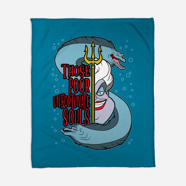 The Sea Witch-None-Fleece-Blanket-goodidearyan
