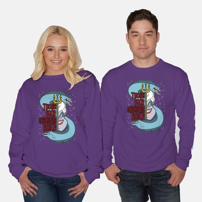 The Sea Witch-Unisex-Crew Neck-Sweatshirt-goodidearyan