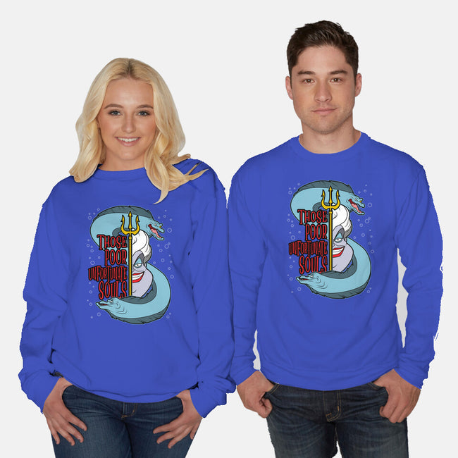 The Sea Witch-Unisex-Crew Neck-Sweatshirt-goodidearyan