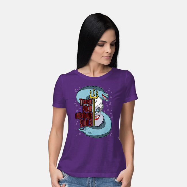 The Sea Witch-Womens-Basic-Tee-goodidearyan
