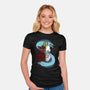 The Sea Witch-Womens-Fitted-Tee-goodidearyan