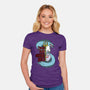 The Sea Witch-Womens-Fitted-Tee-goodidearyan