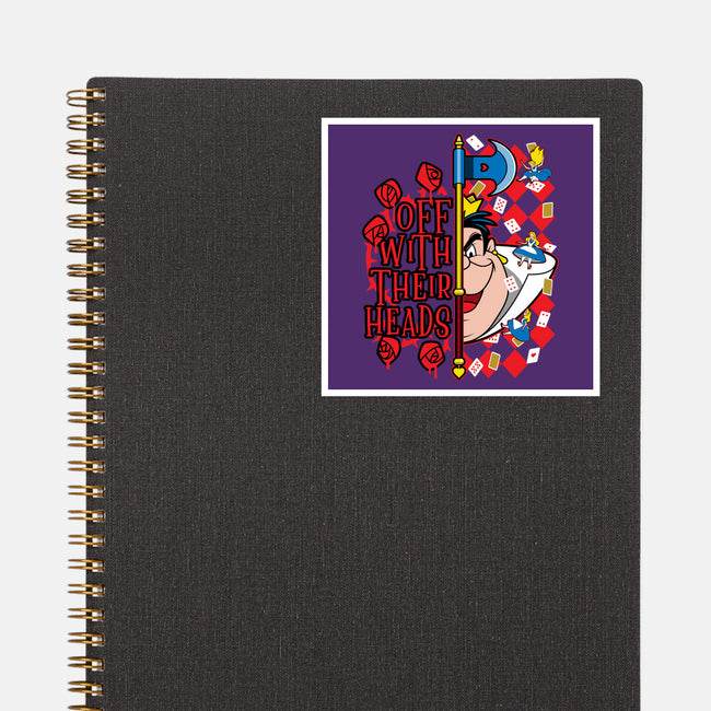 Queen Of Hearts-None-Glossy-Sticker-goodidearyan