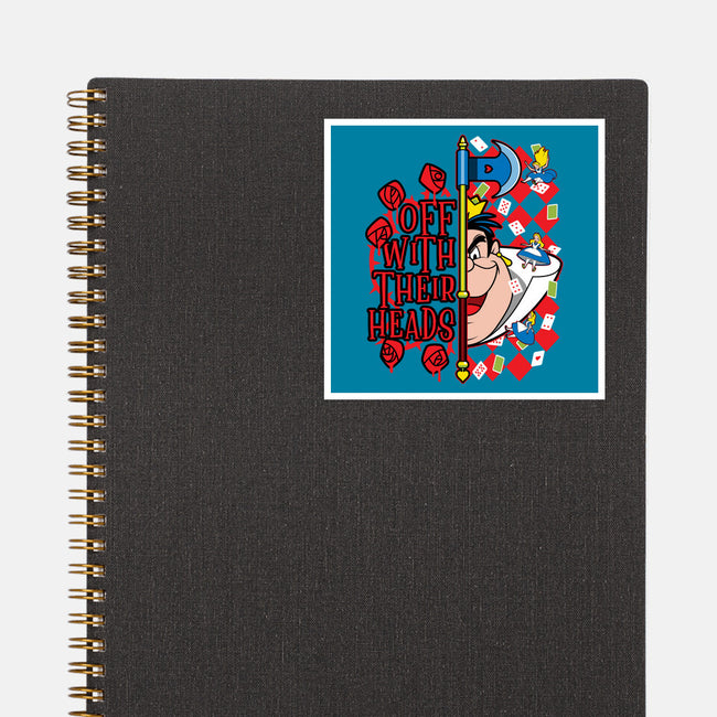 Queen Of Hearts-None-Glossy-Sticker-goodidearyan