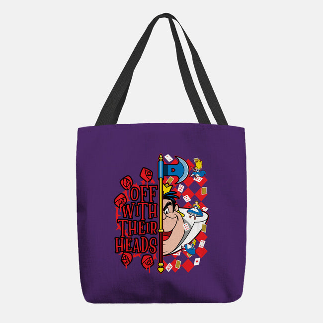 Queen Of Hearts-None-Basic Tote-Bag-goodidearyan