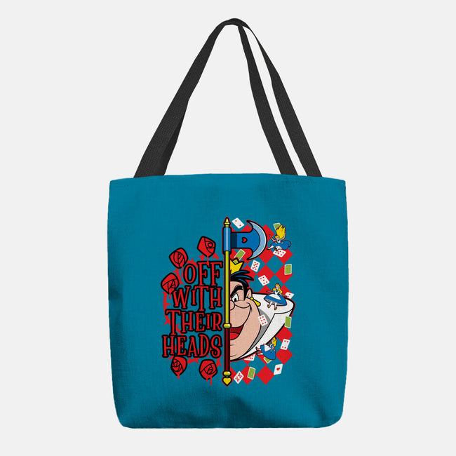 Queen Of Hearts-None-Basic Tote-Bag-goodidearyan