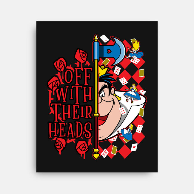 Queen Of Hearts-None-Stretched-Canvas-goodidearyan