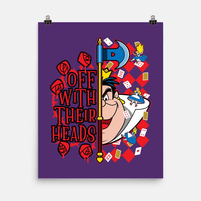 Queen Of Hearts-None-Matte-Poster-goodidearyan