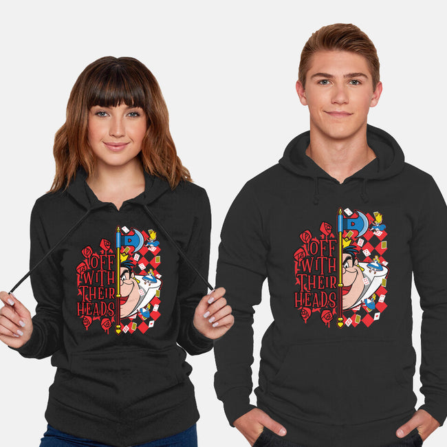 Queen Of Hearts-Unisex-Pullover-Sweatshirt-goodidearyan