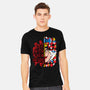Queen Of Hearts-Mens-Heavyweight-Tee-goodidearyan