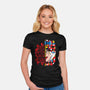 Queen Of Hearts-Womens-Fitted-Tee-goodidearyan