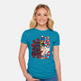 Queen Of Hearts-Womens-Fitted-Tee-goodidearyan