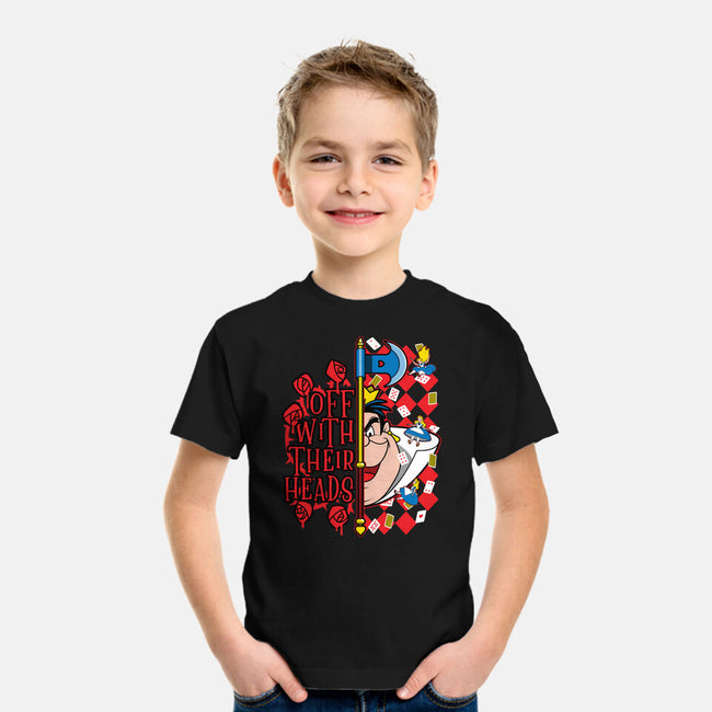 Queen Of Hearts-Youth-Basic-Tee-goodidearyan