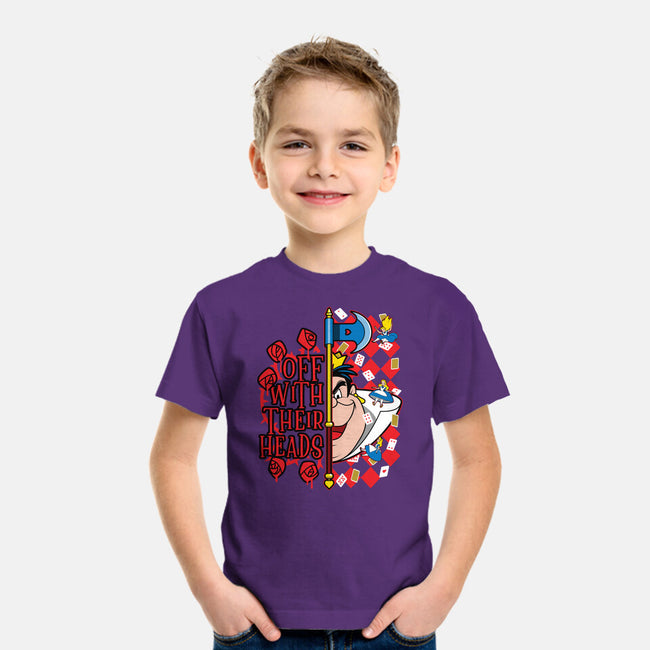 Queen Of Hearts-Youth-Basic-Tee-goodidearyan